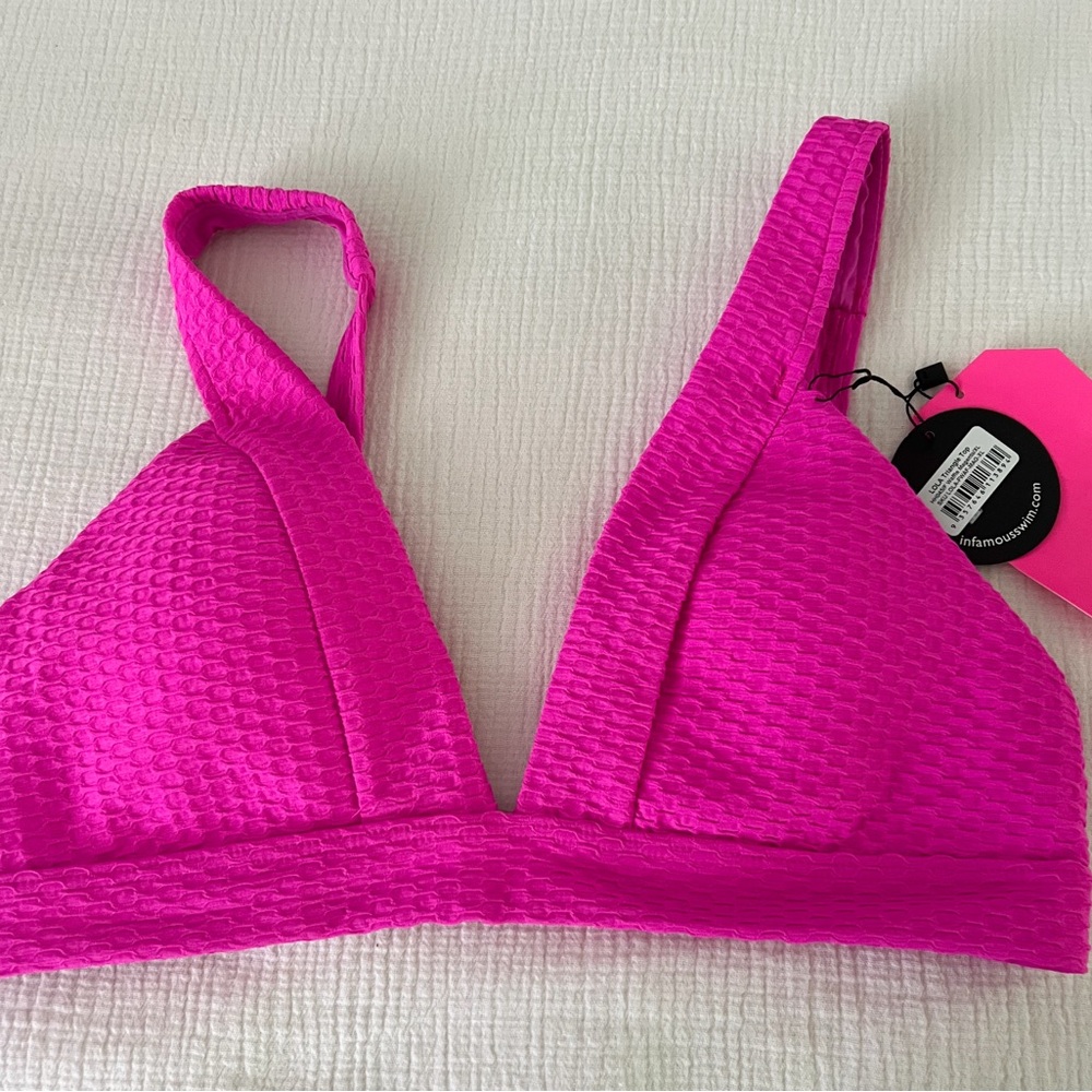 Infamous swim bikini top